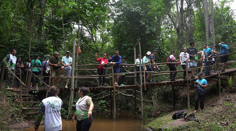 Caminhada Internacional na Natureza - Circuito Caminhos do Arenito em Cidade Gaúcha