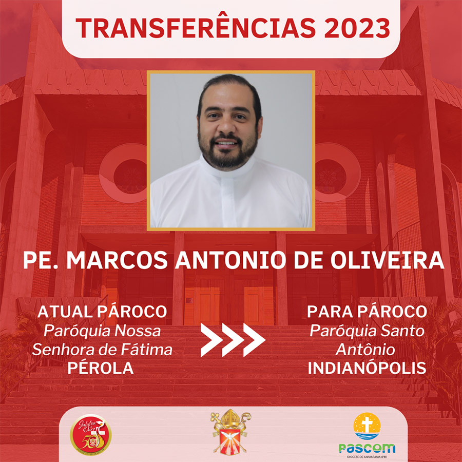 Jornal Ilustrado - Confira a lista dos padres da Diocese de Umuarama que serão transferidos em 2023