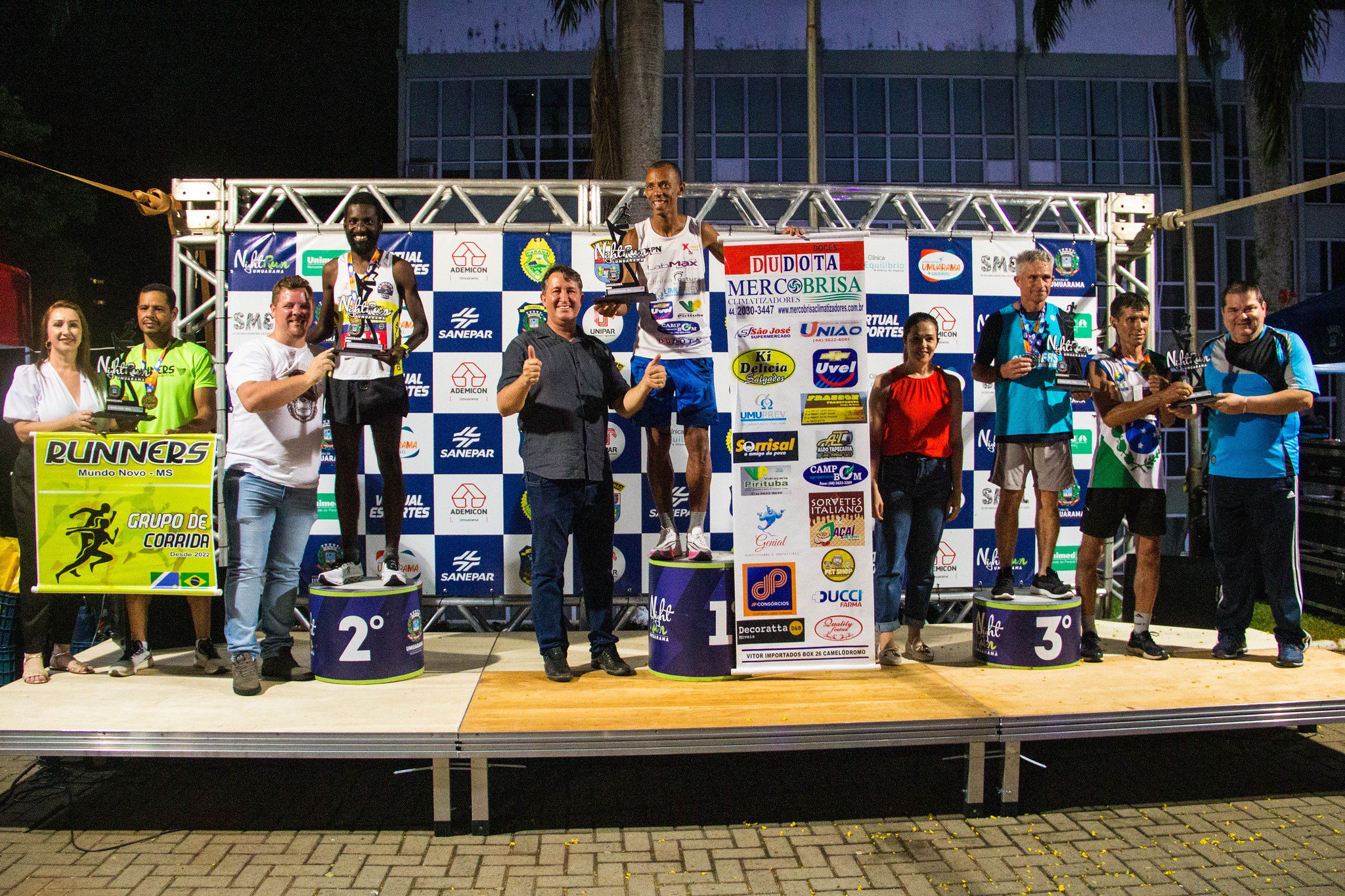 Jornal Ilustrado - Corrida Pedestre Night Run 2022 movimentou quase 550 competidores