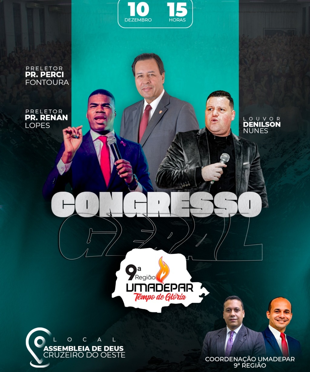 Jornal Ilustrado - Congresso de jovens da Assembleia de Deus deve reunir milhares de fiéis em Cruzeiro do Oeste  