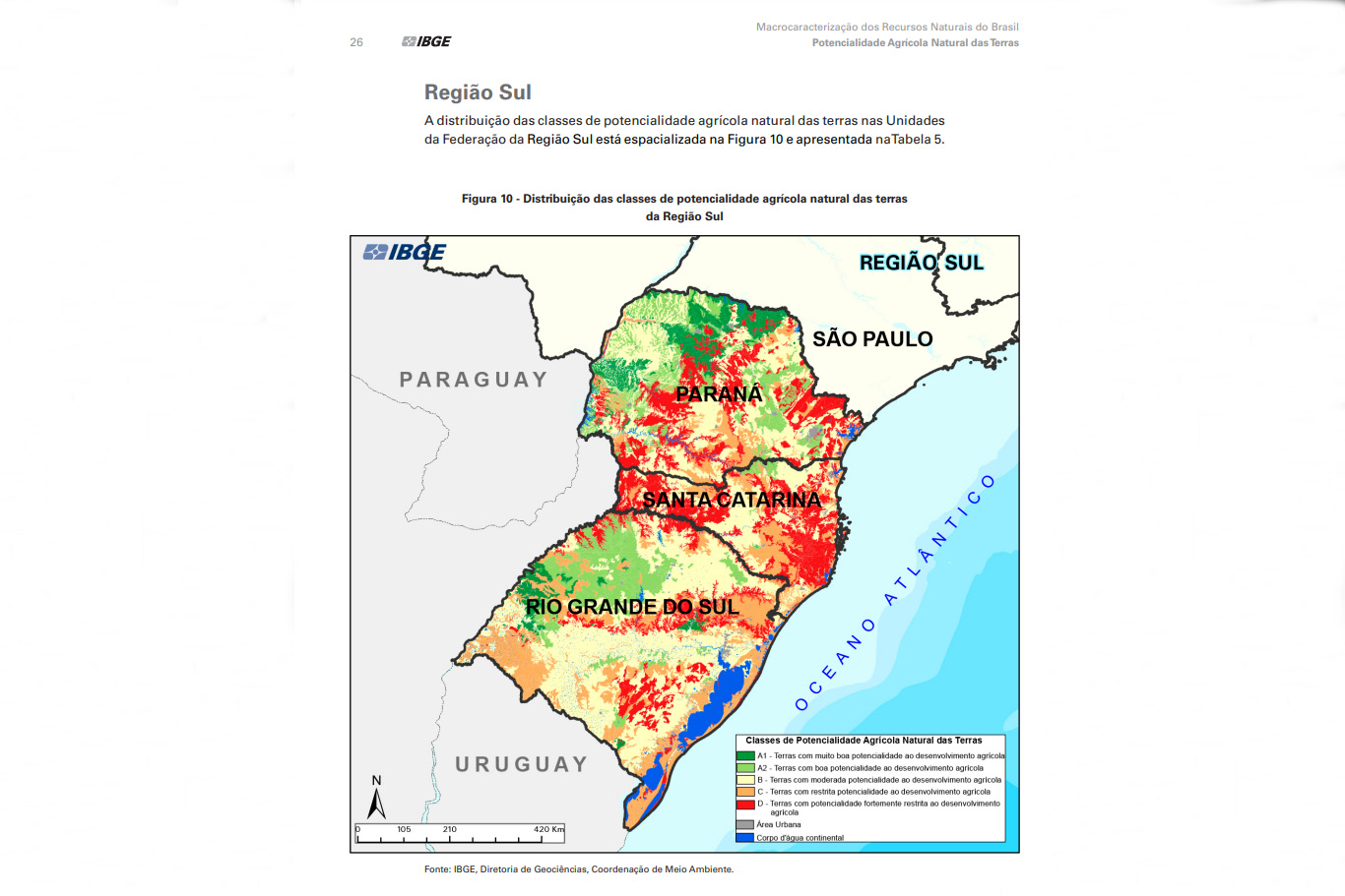 Jornal Ilustrado - Paraná tem a melhor classificação do Brasil em potencialidade agrícola, segundo estudo do IBGE