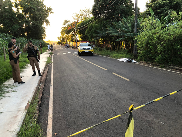 Jornal Ilustrado - Homem é morto a tiros no Parque Dom Pedro, em Umuarama