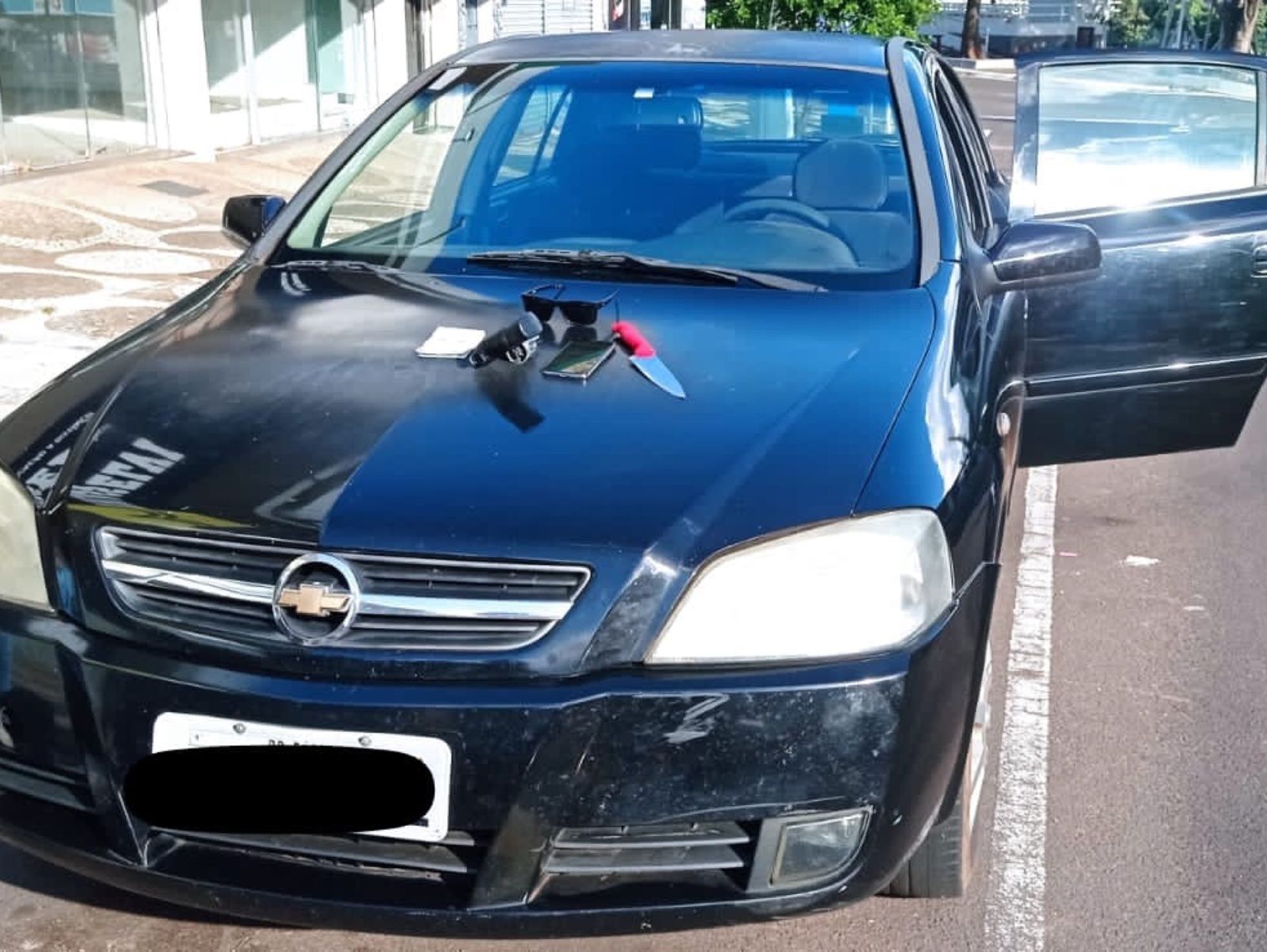 Autor de série de assaltos e homicídio é preso com carro roubado em Umuarama
