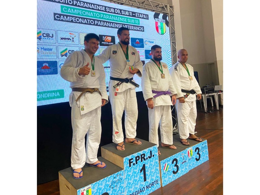 Judoca de Umuarama conquista o bicampeonato Paranaense de Judô