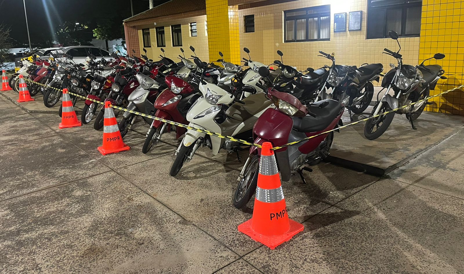 Cerca de 30 motos são apreendidas durante operação em Umuarama  