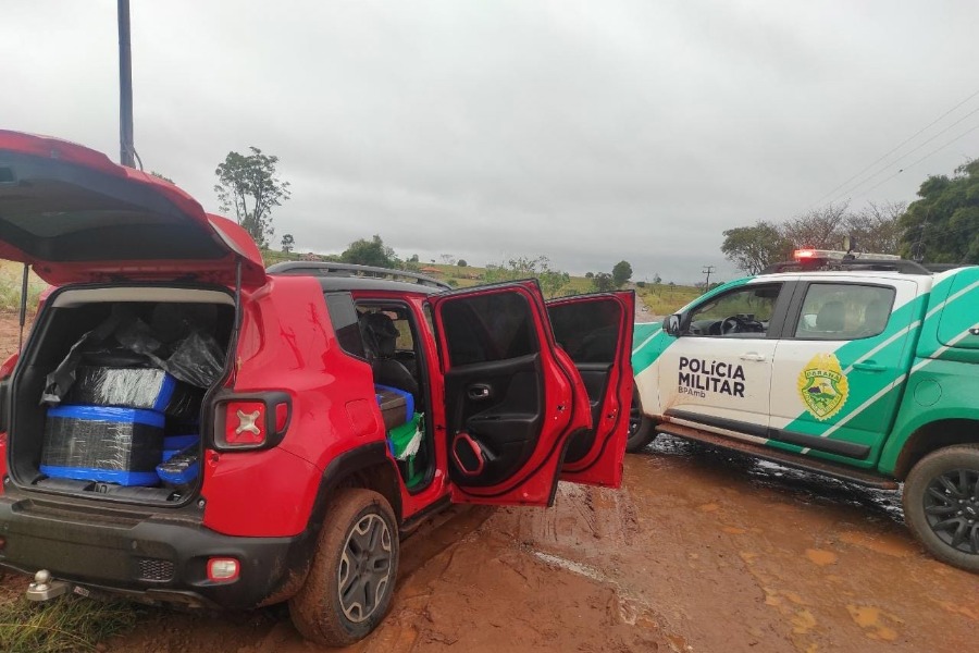 Homem é preso transportando mais de meia tonelada de drogas em Douradina  