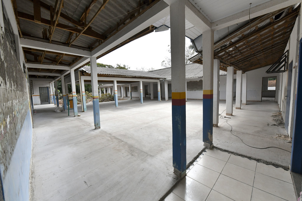 Jornal Ilustrado - Obras de reforma e ampliação de escola municipal avançam em Santa Eliza