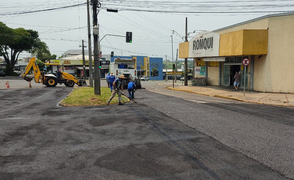 Jornal Ilustrado - Prefeitura recupera toda a extensão da avenida Liberdade com micropavimentação