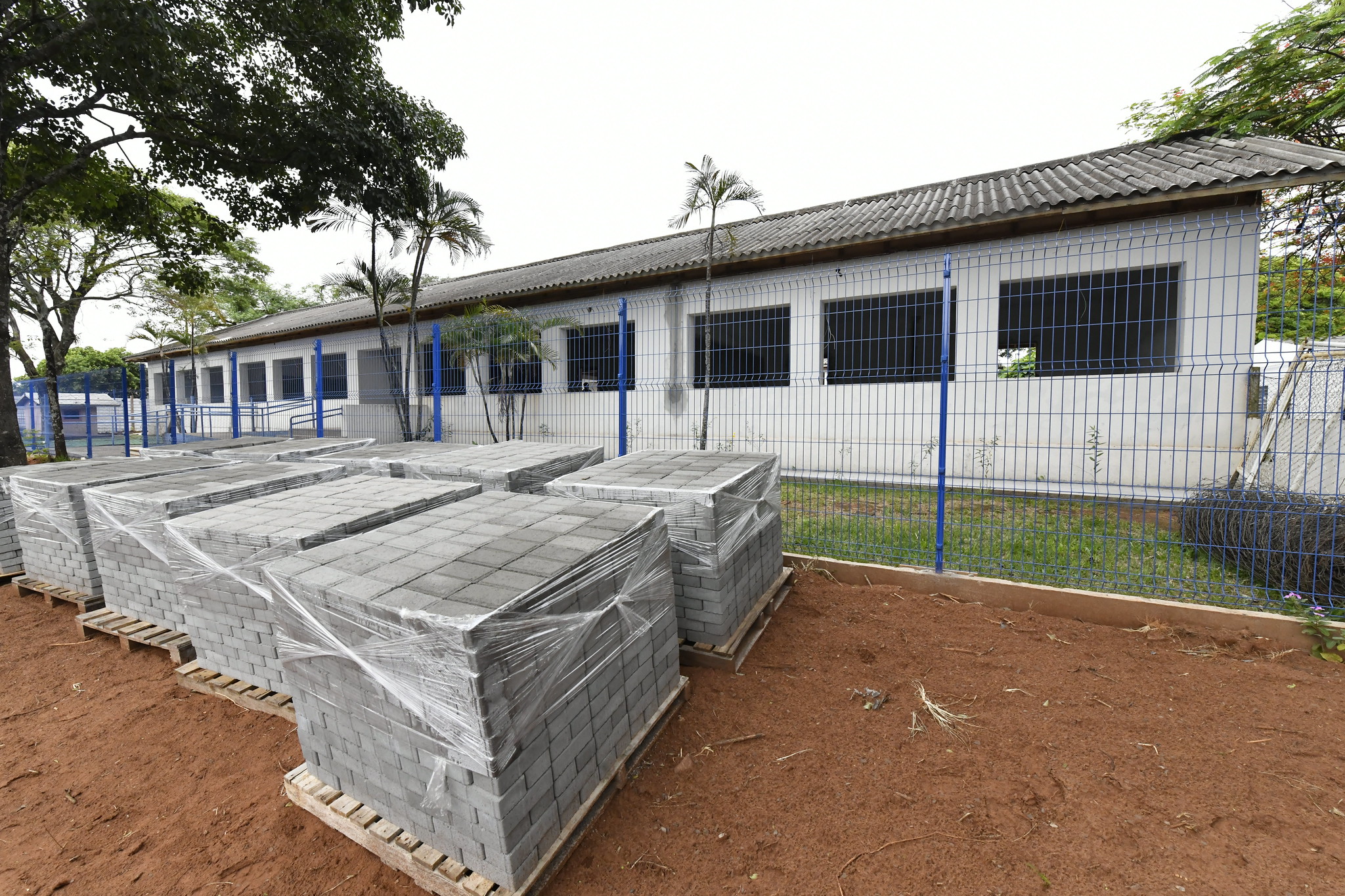 Jornal Ilustrado - Reforma da Escola de Santa Eliza aproxima-se dos 40% de execução e deve acelerar