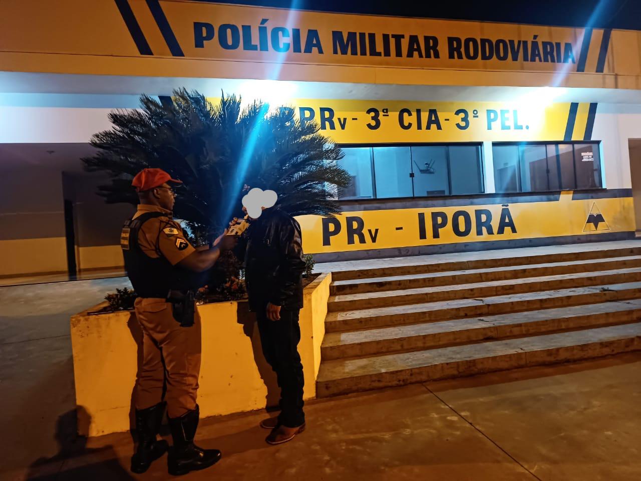 Jornal Ilustrado - Homem é preso por dirigir embriagado durante operação da PRE em Iporã 