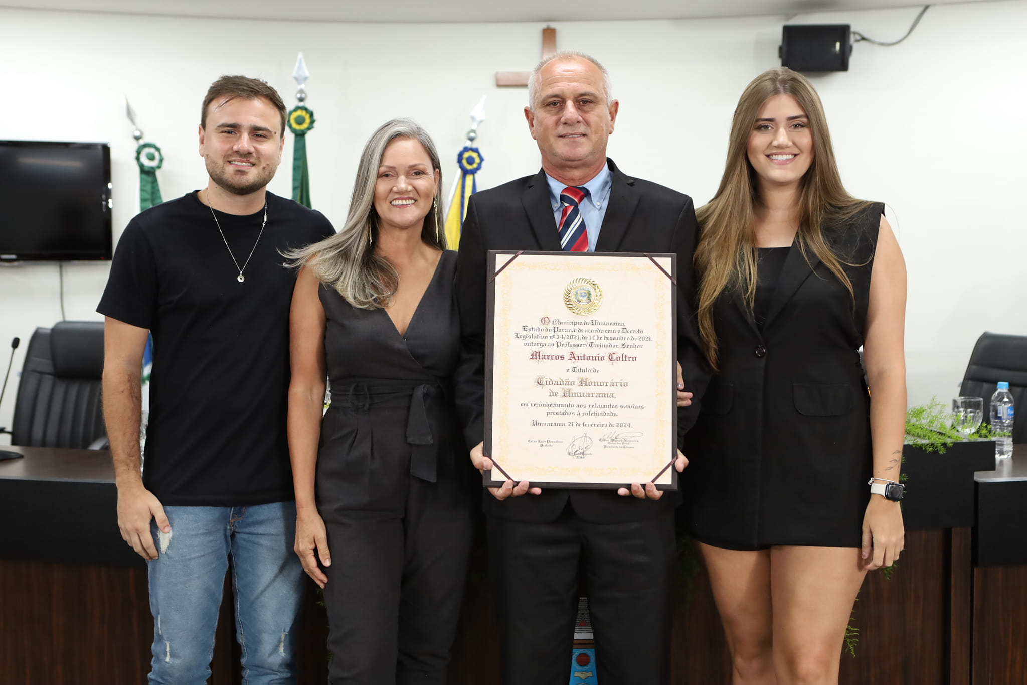 Jornal Ilustrado - Umuarama concede Título de cidadãos honorários a Bruno Vanço e Marcos Coltro 