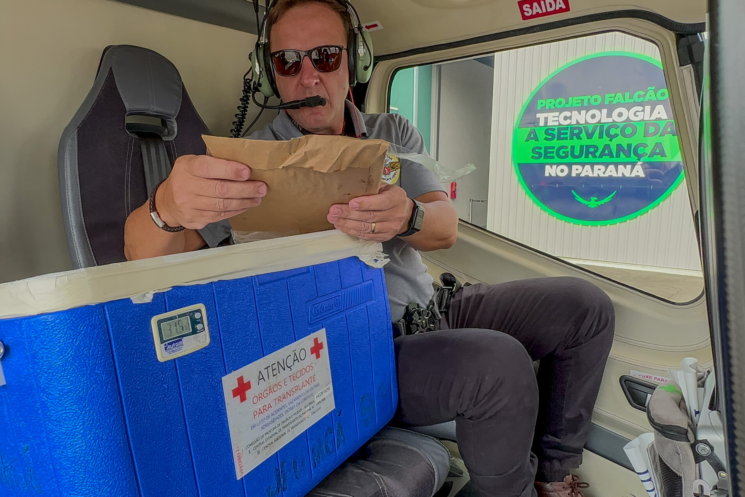 Jornal Ilustrado - Casa Militar mobiliza helicóptero e avião em transporte de órgãos para agilizar transplantes