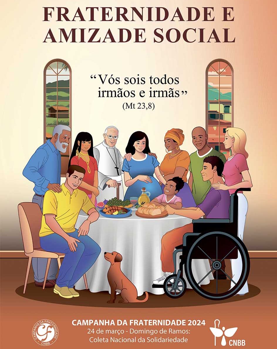 Jornal Ilustrado - Campanha da Fraternidade 2024 incentiva a amizade social e fim da intolerância