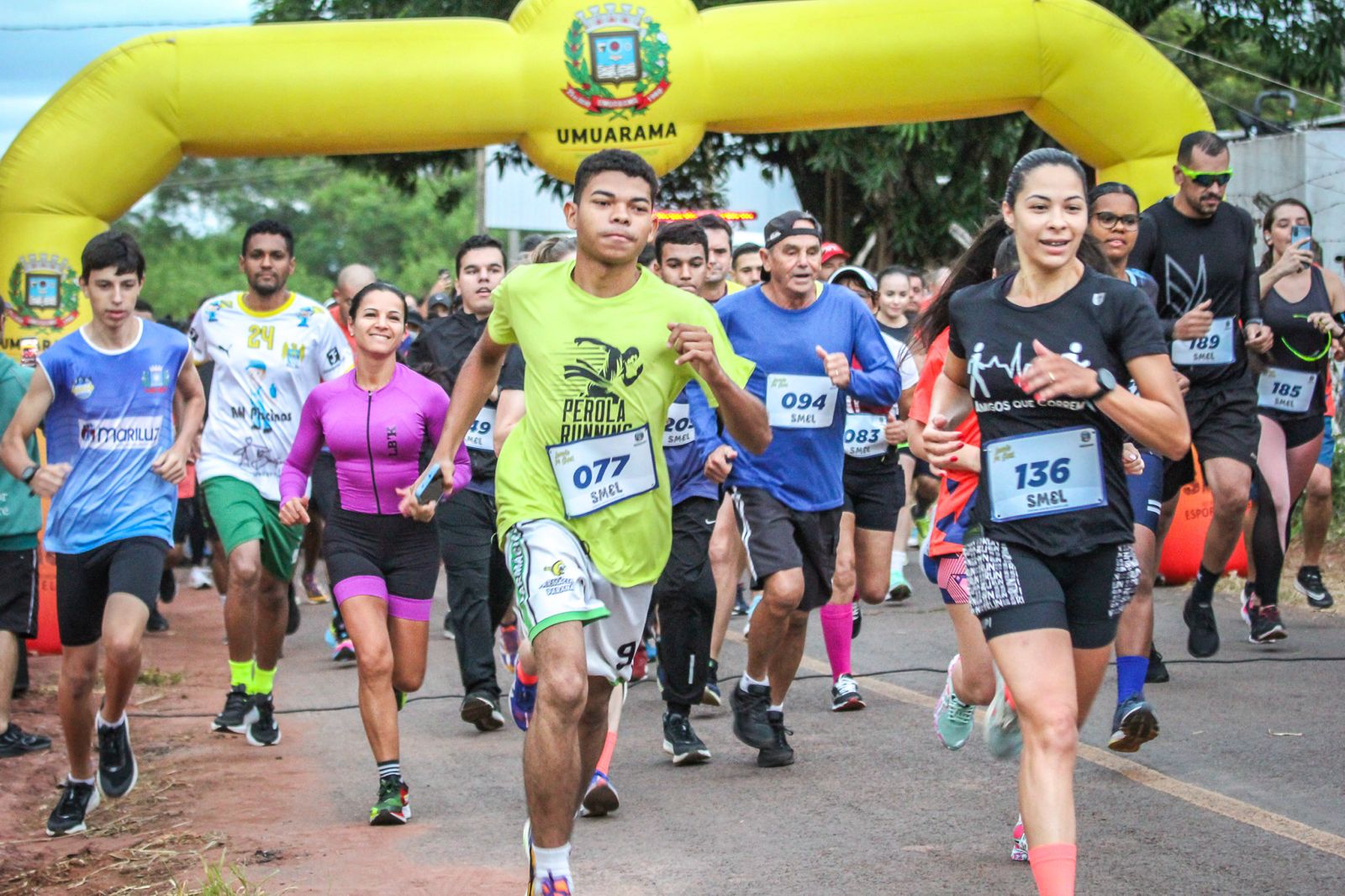 Jornal Ilustrado - Quase 300 competidores participam da primeira etapa da corrida ‘Longão da Smel’