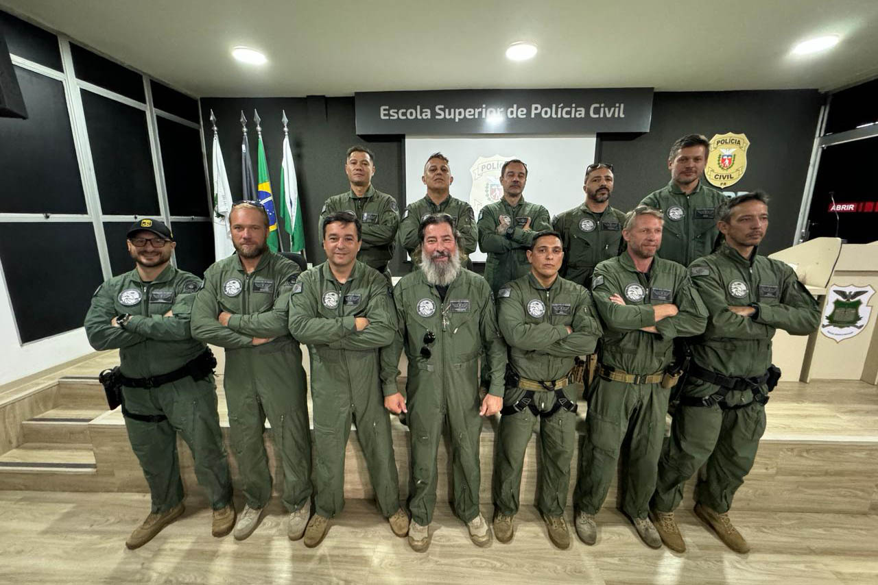 Jornal Ilustrado - PCPR inicia curso de operações aéreas para ampliar formação de policiais