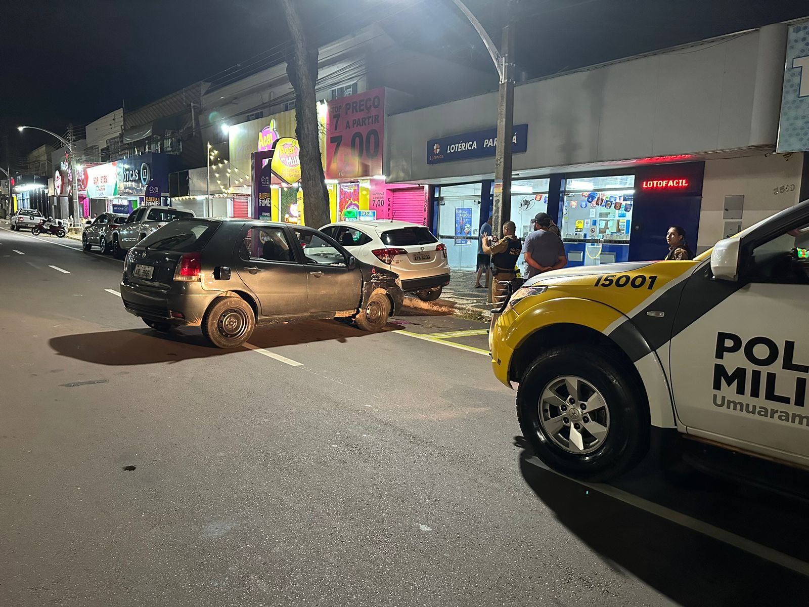 Jornal Ilustrado - Motorista embriagado é preso após provocar acidente na avenida Paraná  