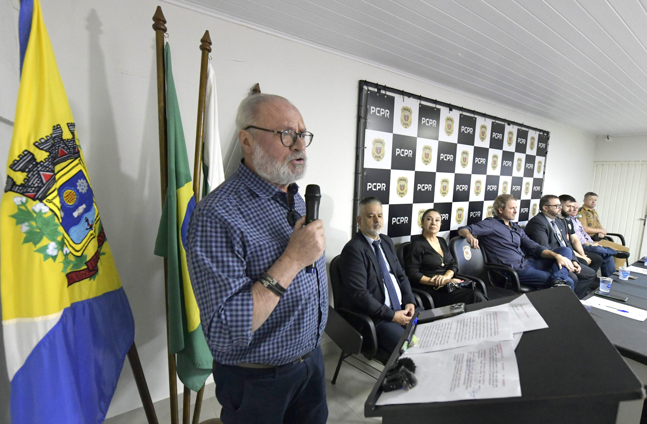 Município se coloca à disposição para apoiar ações da Força Nacional na região de Umuarama