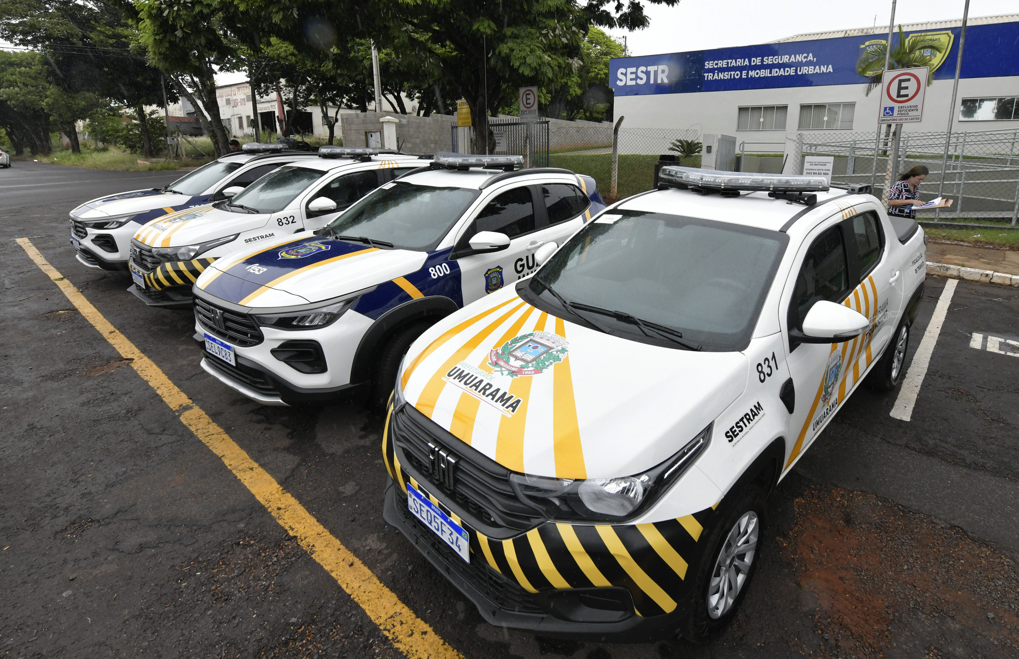 Jornal Ilustrado - Sestram equipa Guarda Municipal e fiscalização de trânsito com quatro viaturas novas