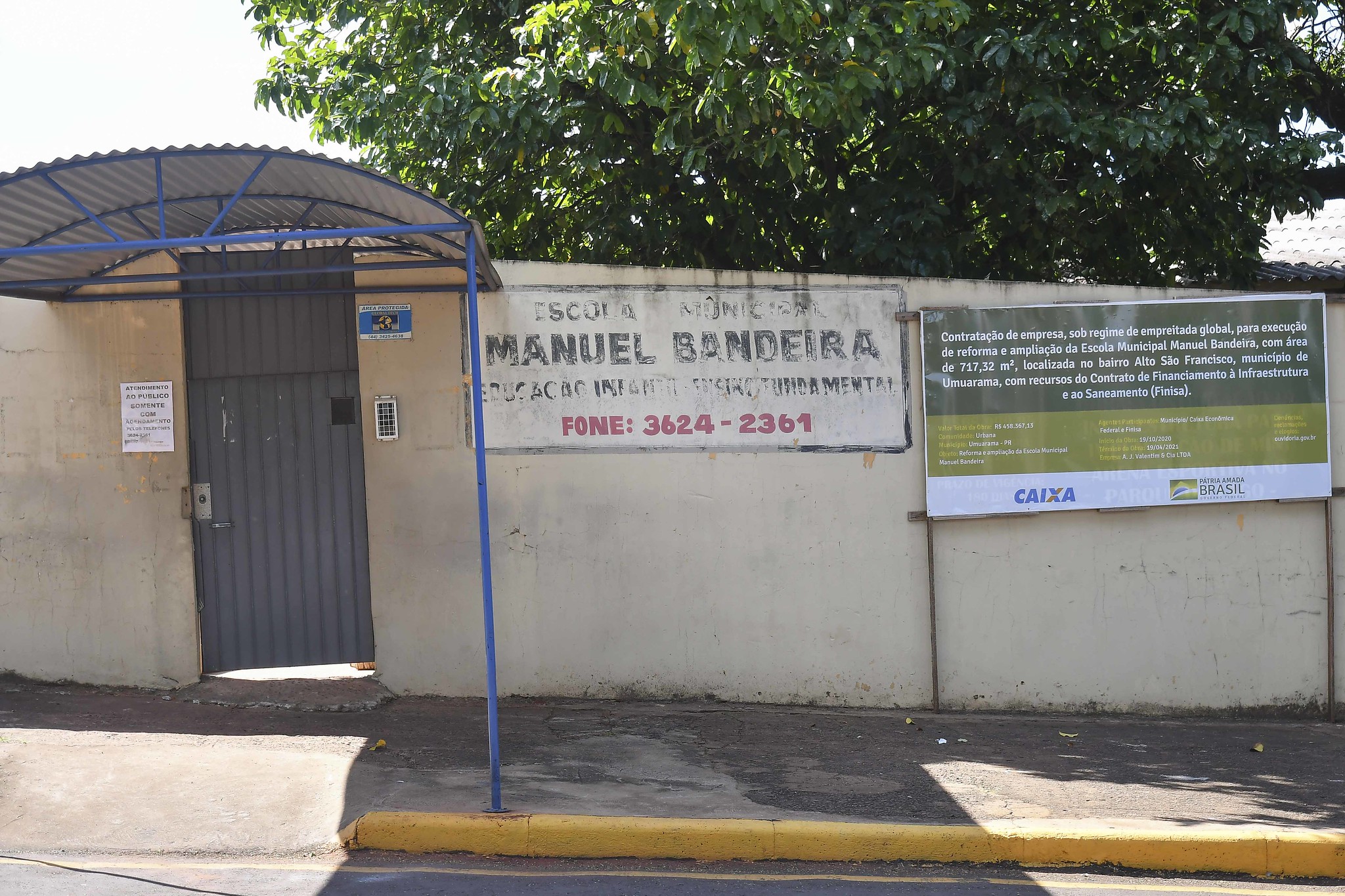 Jornal Ilustrado - Após nova licitação, Prefeitura retomará obra da Escola Municipal Manuel Bandeira