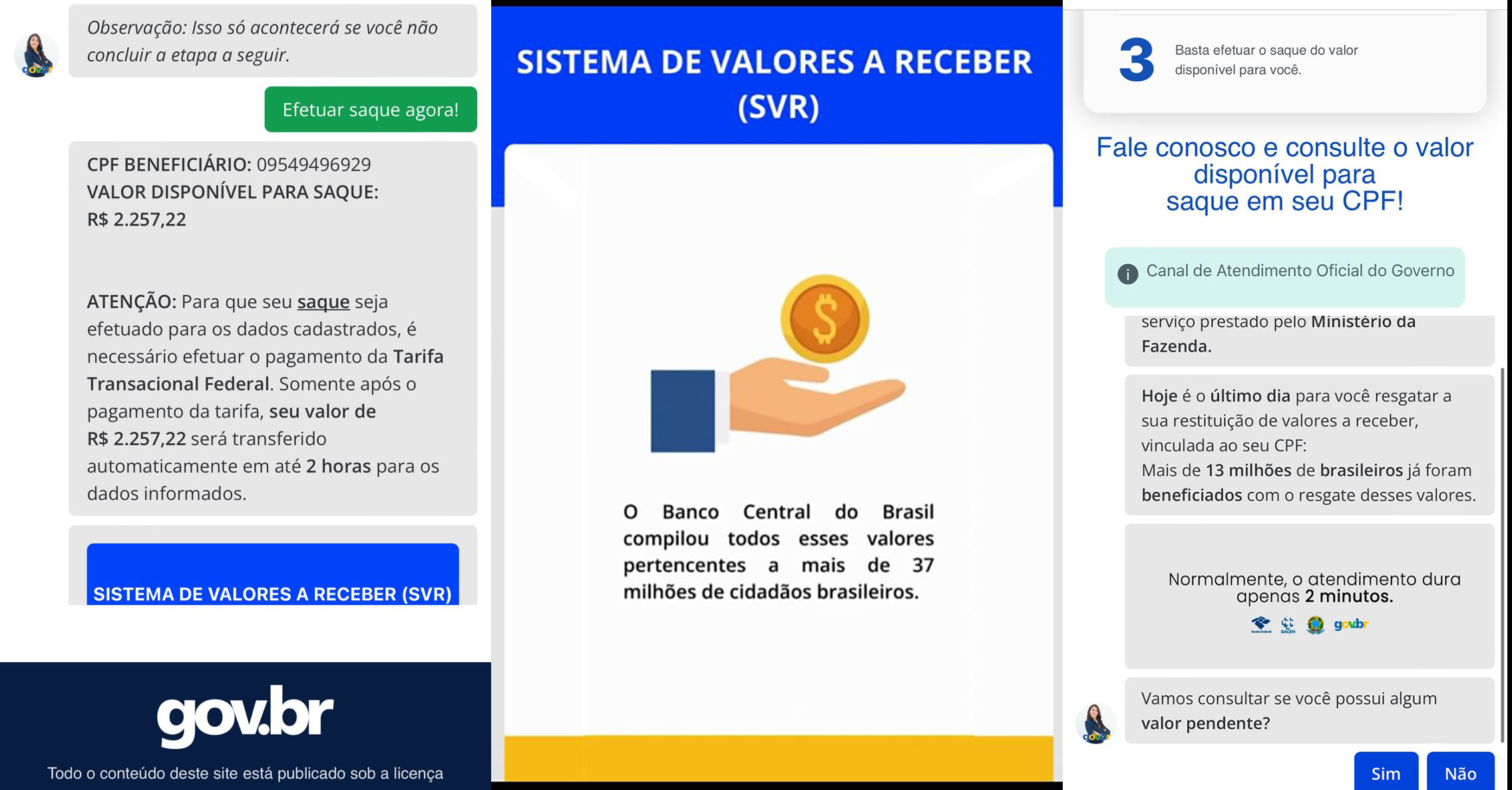Jornal Ilustrado - Procon alerta para golpe de possíveis valores a receber em site falso do Gov.br