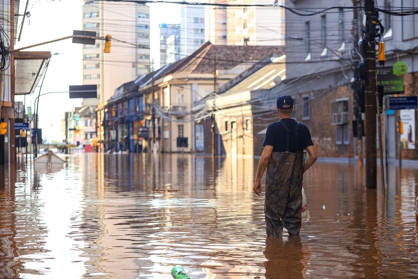 Jornal Ilustrado - Defesa Civil alerta para volumes altos de chuva no Rio Grande do Sul