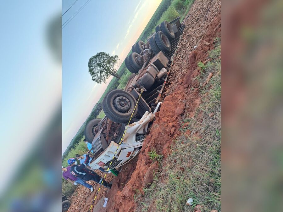 Morador de Maria Helena morre após acidente com caminhão na região de Douradina  