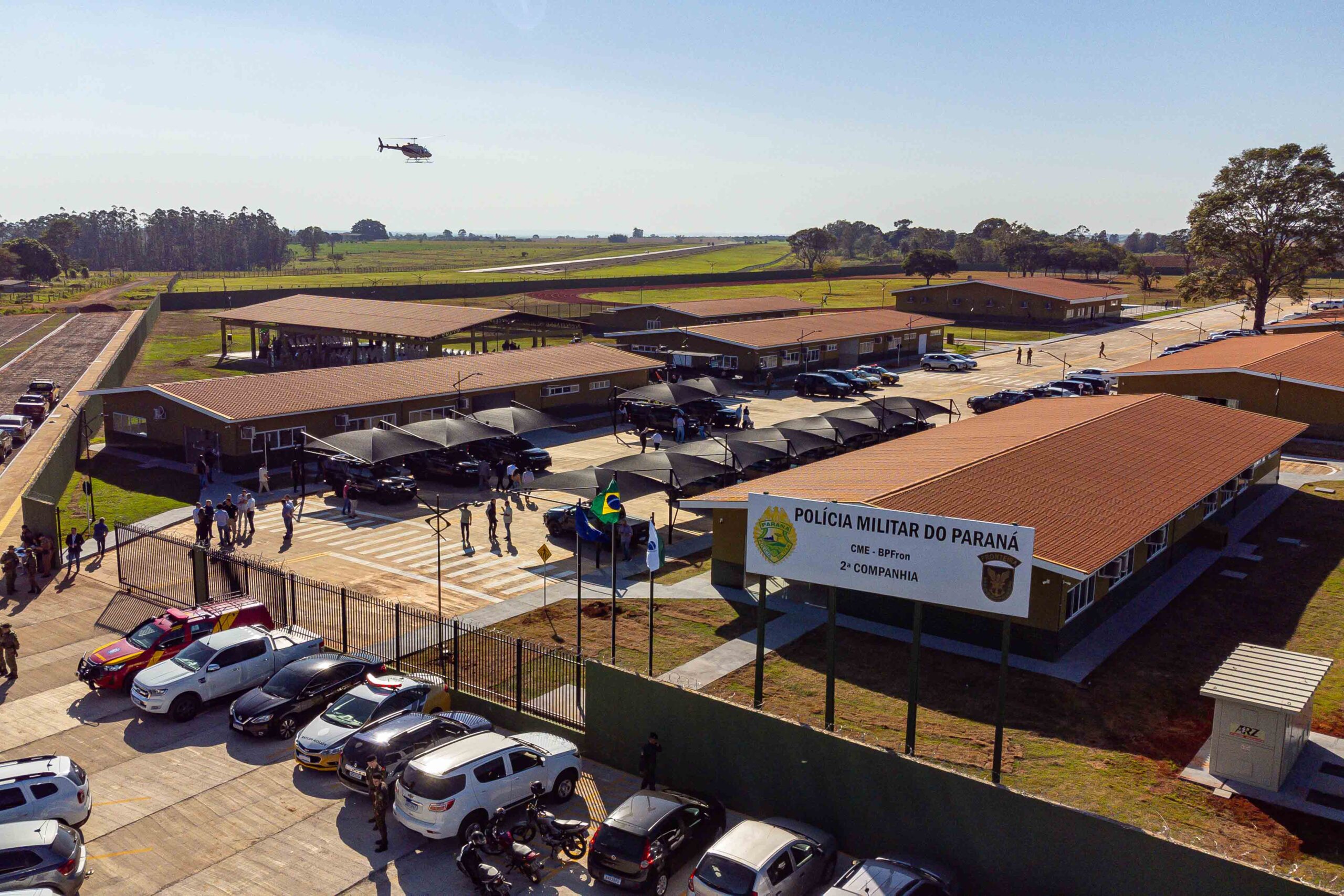 Jornal Ilustrado - Reforço na fronteira: Estado inaugura sede da 2ª Companhia do BPFron, em Guaíra