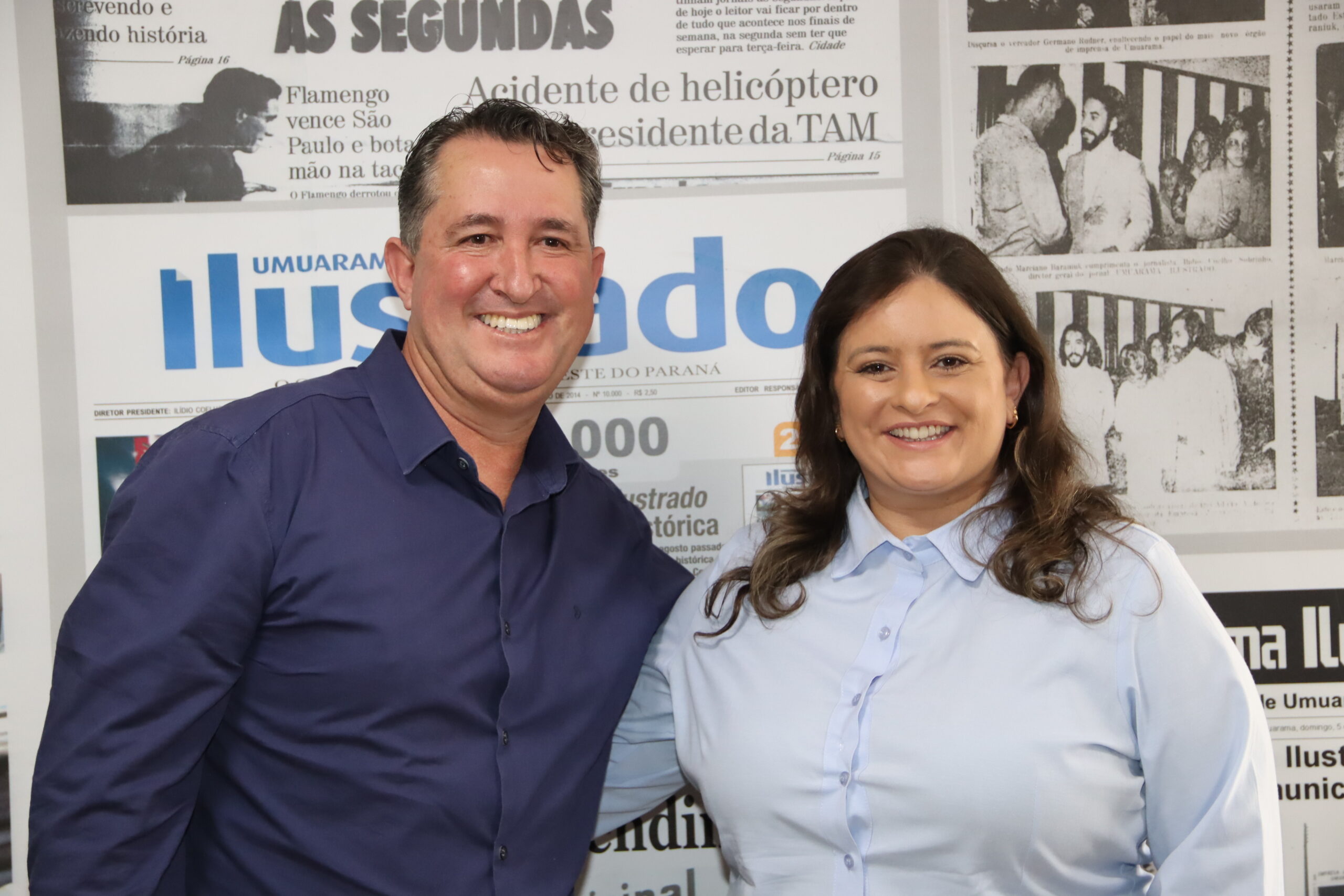Jornal Ilustrado - Pimentel anuncia Ana Novais como pré-candidata a vice na disputa pela prefeitura de Umuarama 