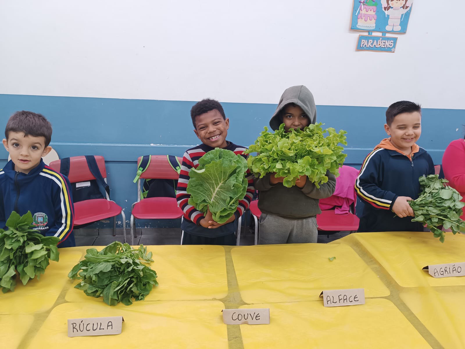 Jornal Ilustrado - Projeto incentiva alunos a aproveitar espaços da escola e a cultivar verduras em casa 