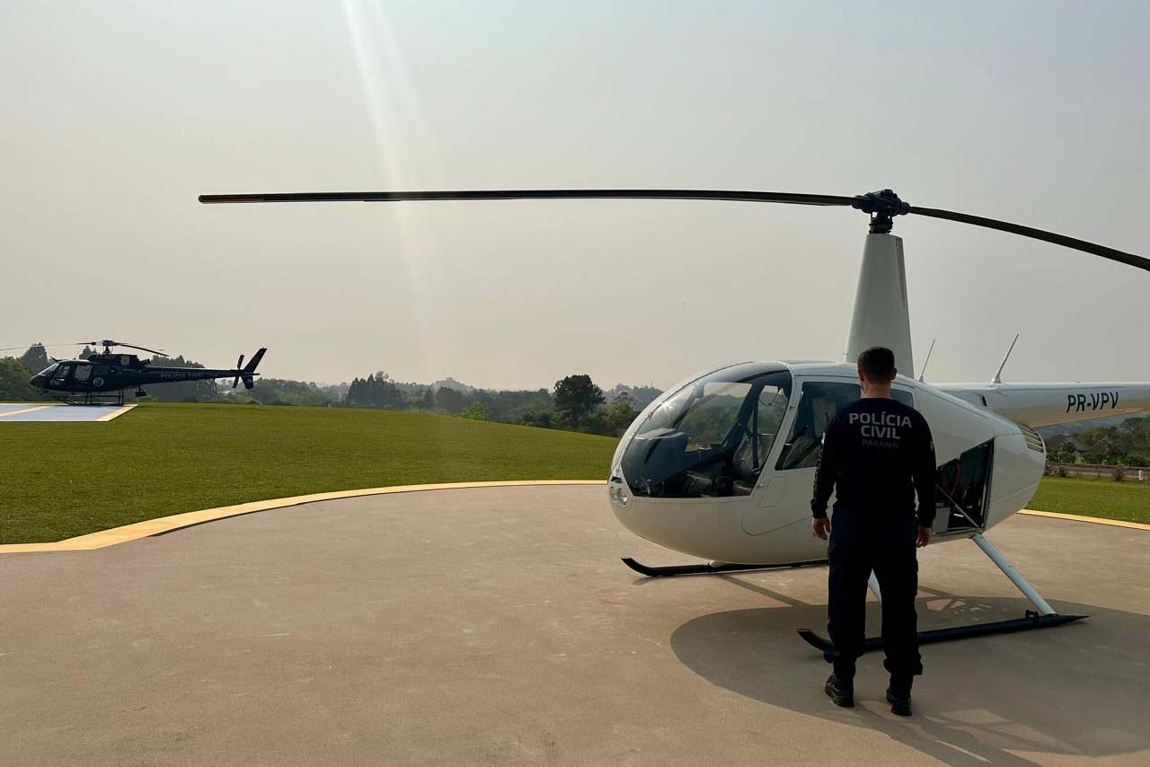 Jornal Ilustrado - PC mira grupo que usava helicópteros para traficar grandes quantidades de droga