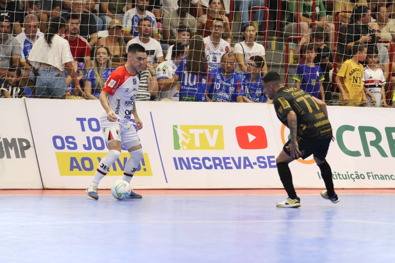 Umuarama e Joinville ficam no empate no jogo de ida das quartas de final da LNF 2024