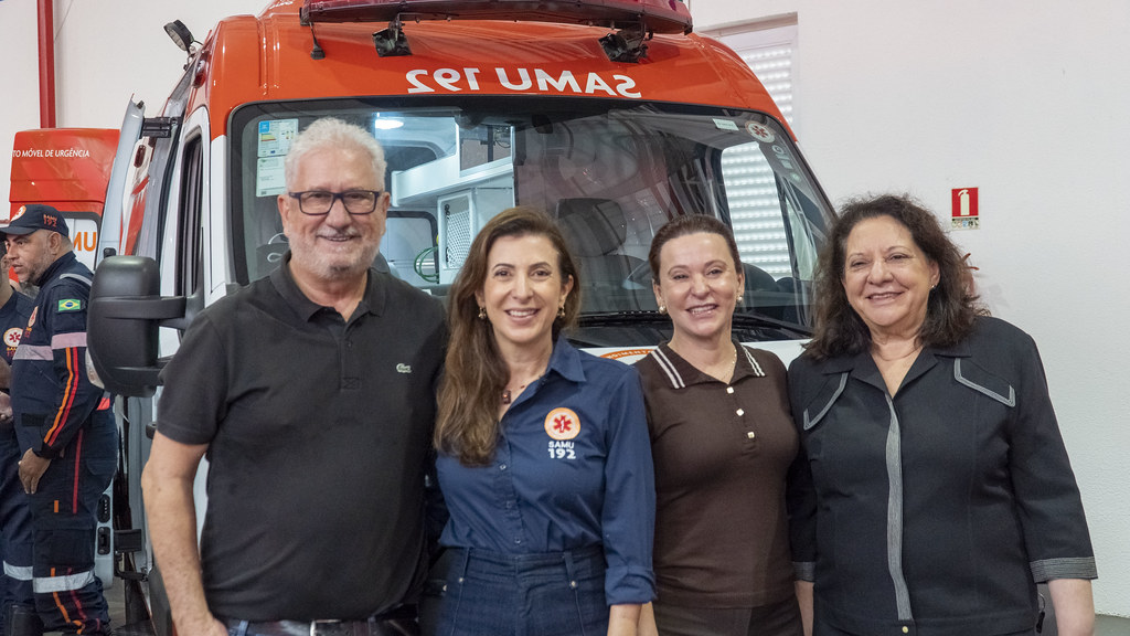 Jornal Ilustrado - Samu Noroeste reforça atendimento com 25 novas ambulâncias entregues pelo Governo Federal