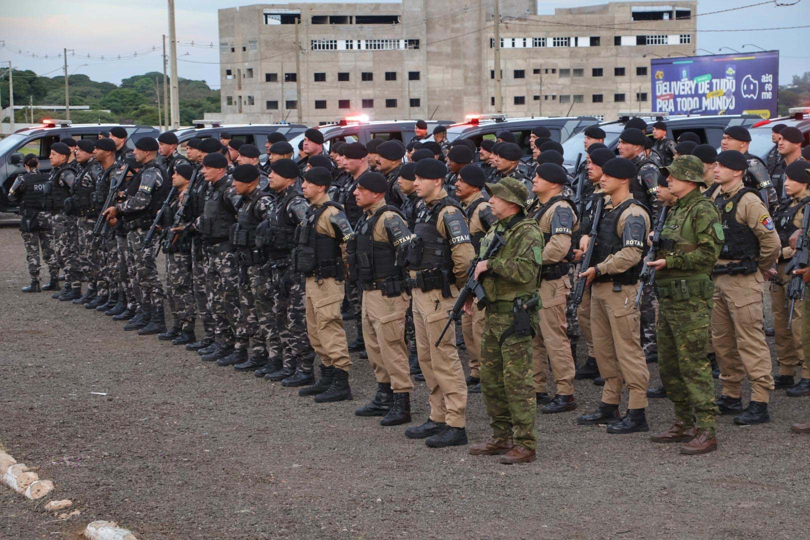 Jornal Ilustrado - Operação da Polícia Militar reforça combate ao crime em 116 municípios do Noroeste