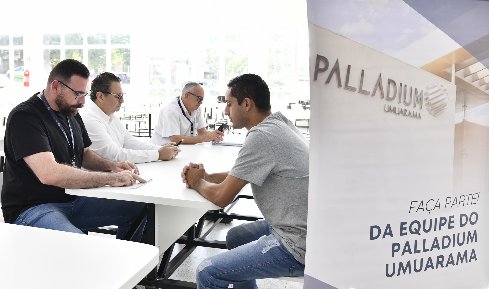 Banco de Alimentos recebe ‘filial’ da Agência do Trabalhador para encaminhamentos