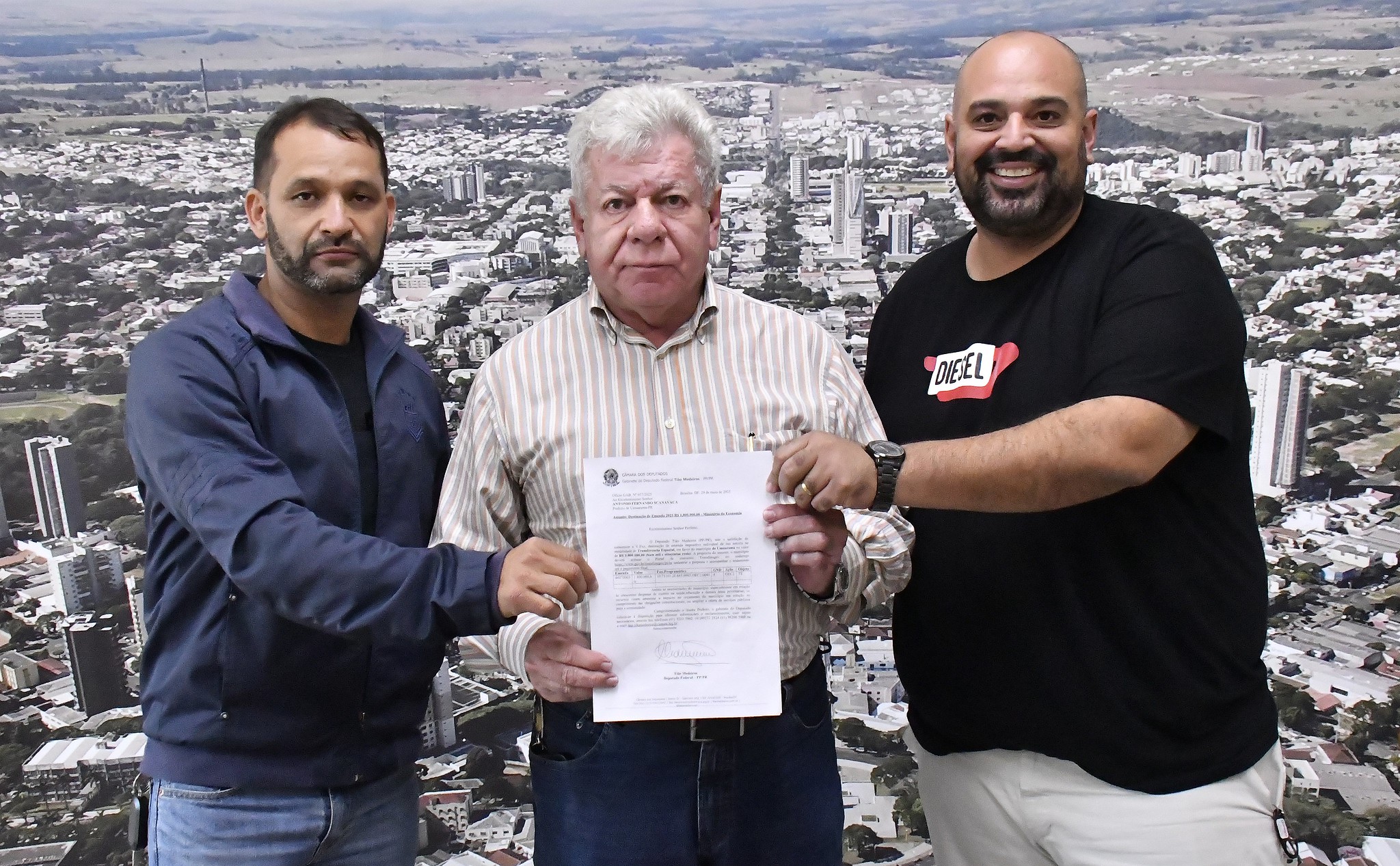 Deputado garante mais de R$ 8,5 milhões ao município para aquisições e saúde pública