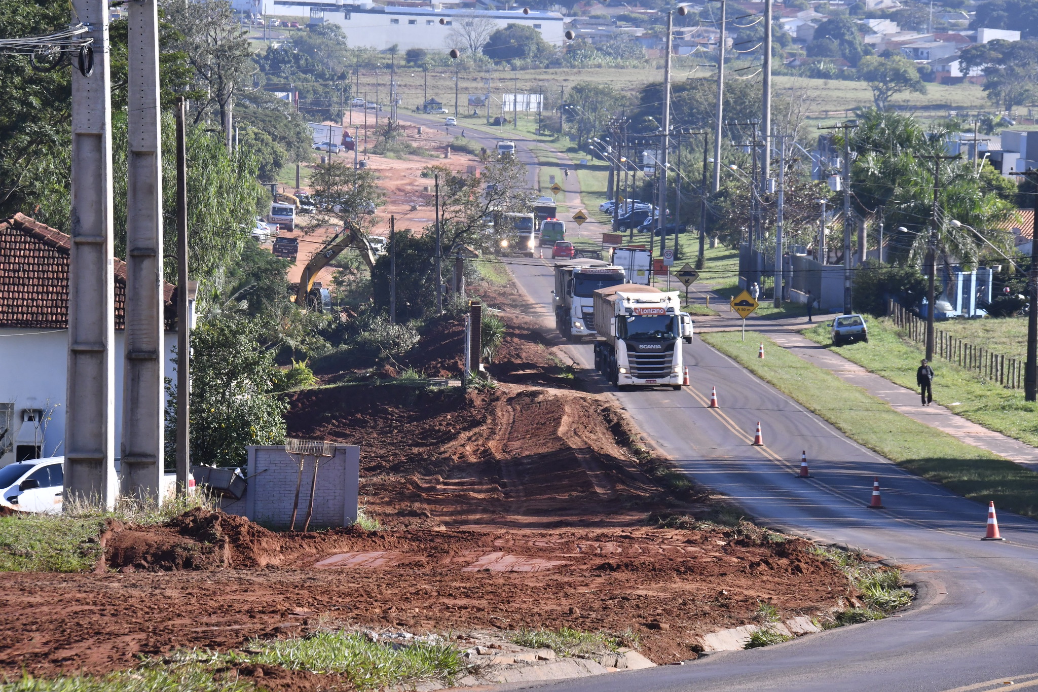 Jornal Ilustrado - Prefeitura dá continuidade às obras de implantação da av. Pedromiro José Fernandes