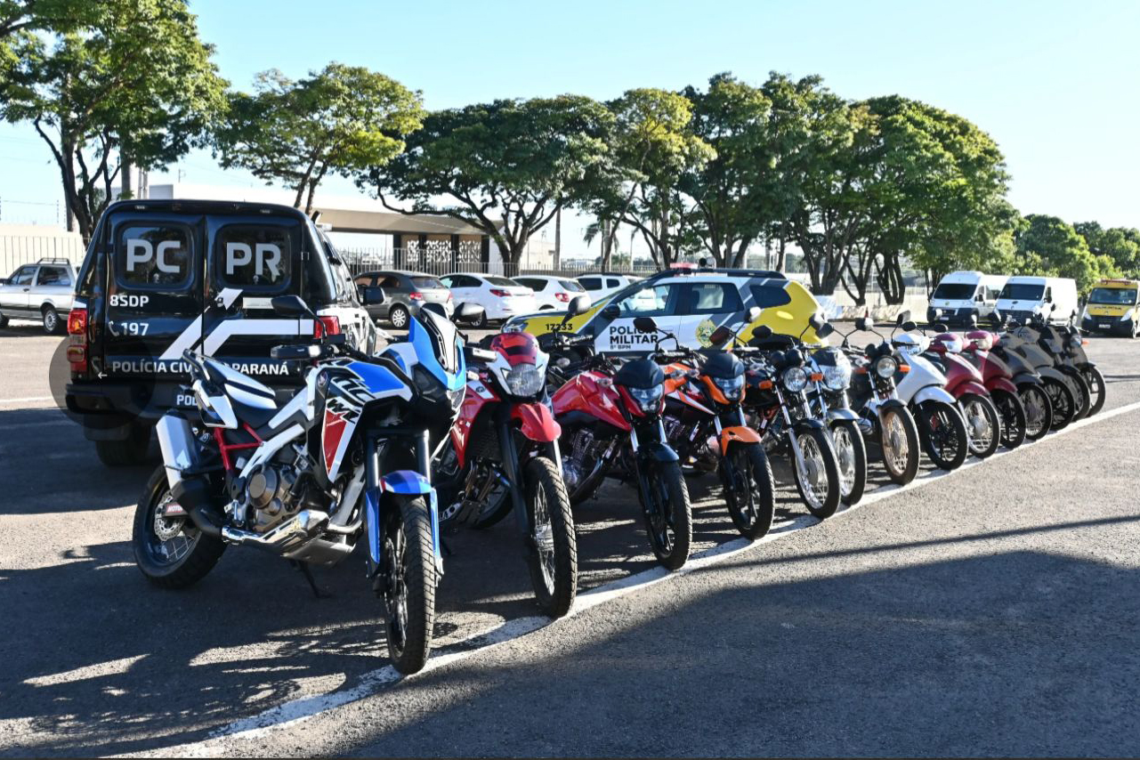 Jornal Ilustrado - PC e PM apreendem 19 motocicletas em Paranavaí