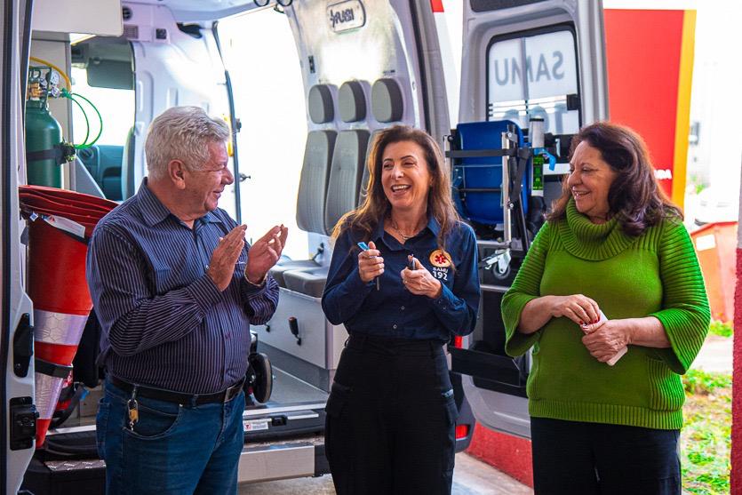 Samu Noroeste recebe novas ambulâncias para atendimento na região de Umuarama
