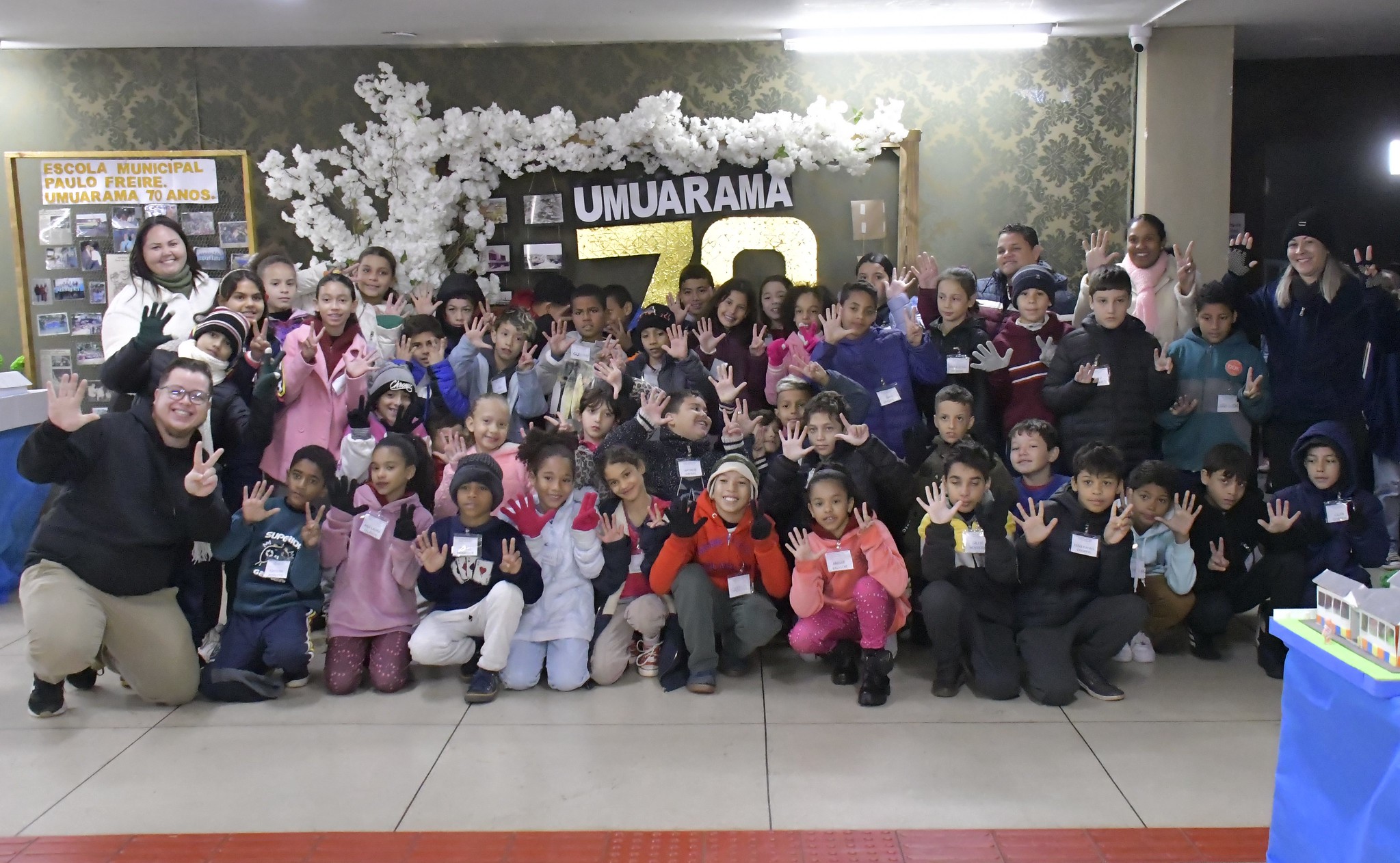 Secretaria de Educação realizou mostra cultural comemorativa aos 70 anos de Umuarama