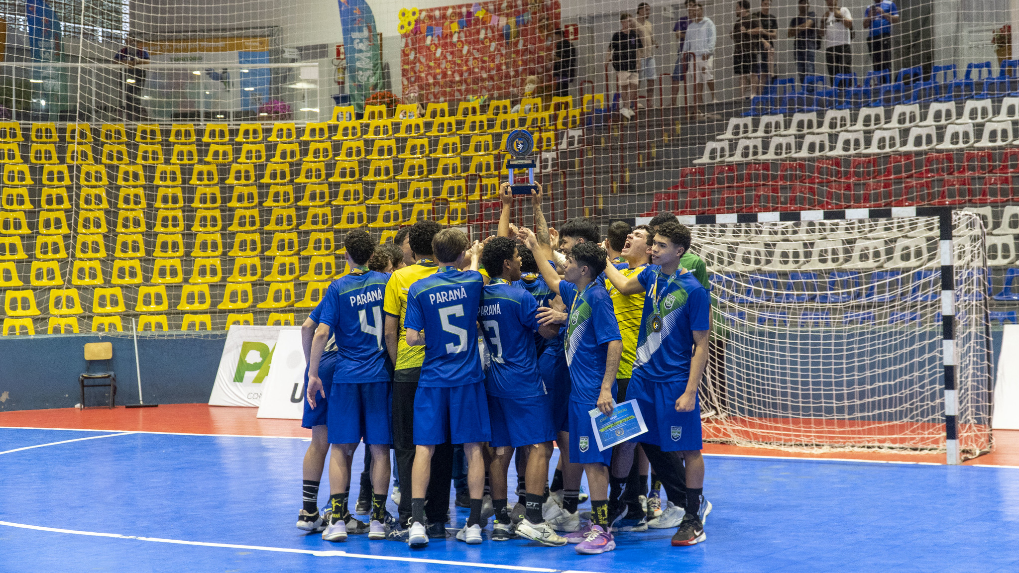Paraná domina Campeonato Brasileiro de Seleções Juvenis de Handebol em Umuarama