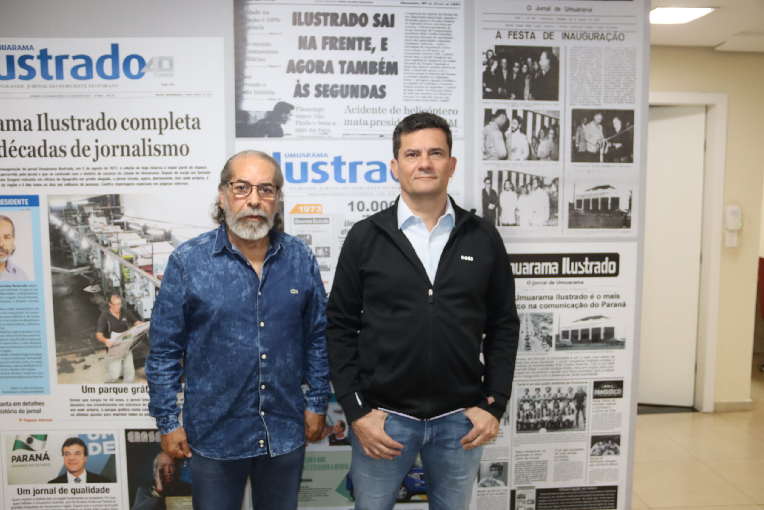 Jornal Ilustrado - Em Umuarama, Moro critica Lula, defende Bolsonaro e cobra seriedade com os EUA
