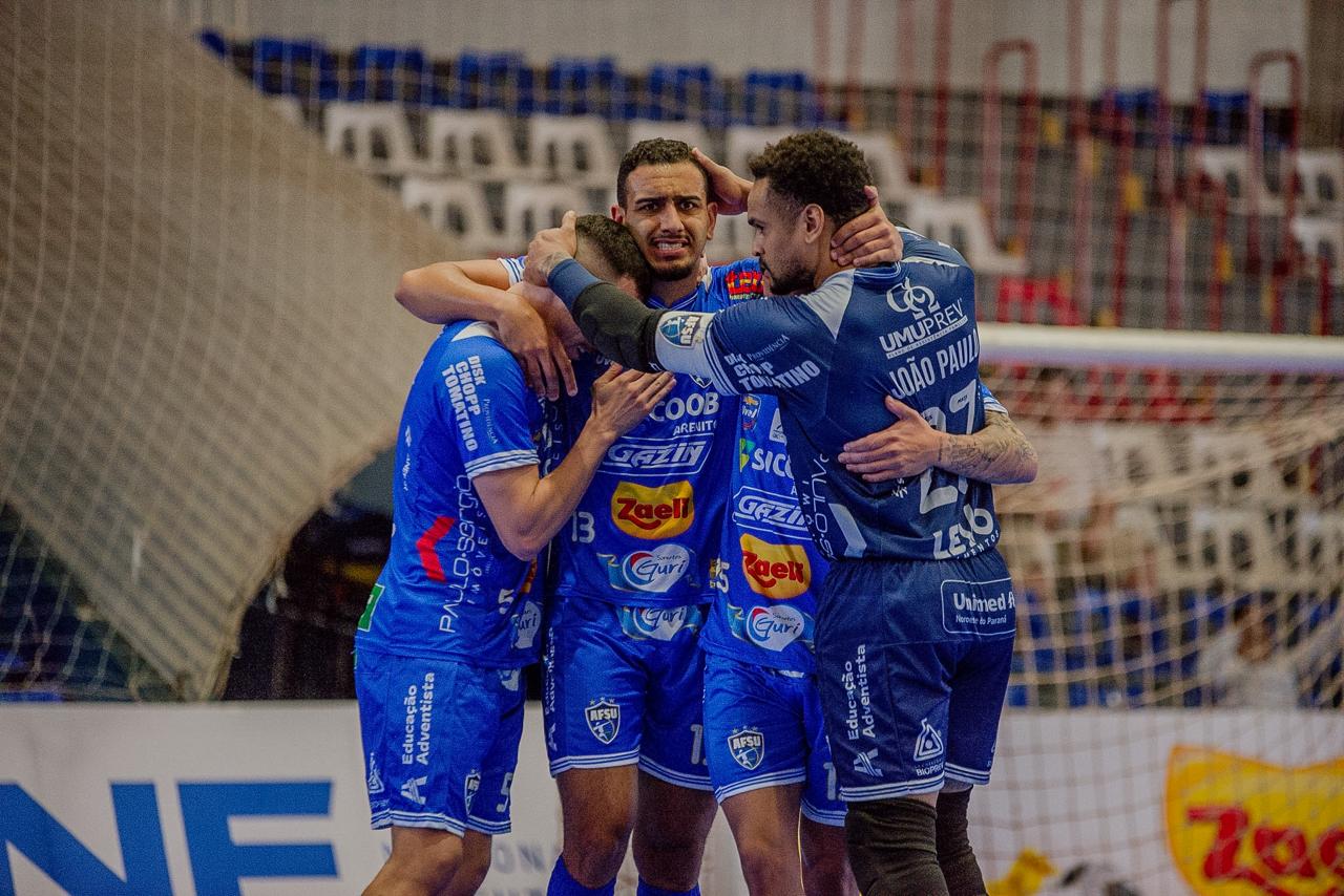 Umuarama vence São José por 2 a 0 e sobe na tabela da Liga Nacional de Futsal