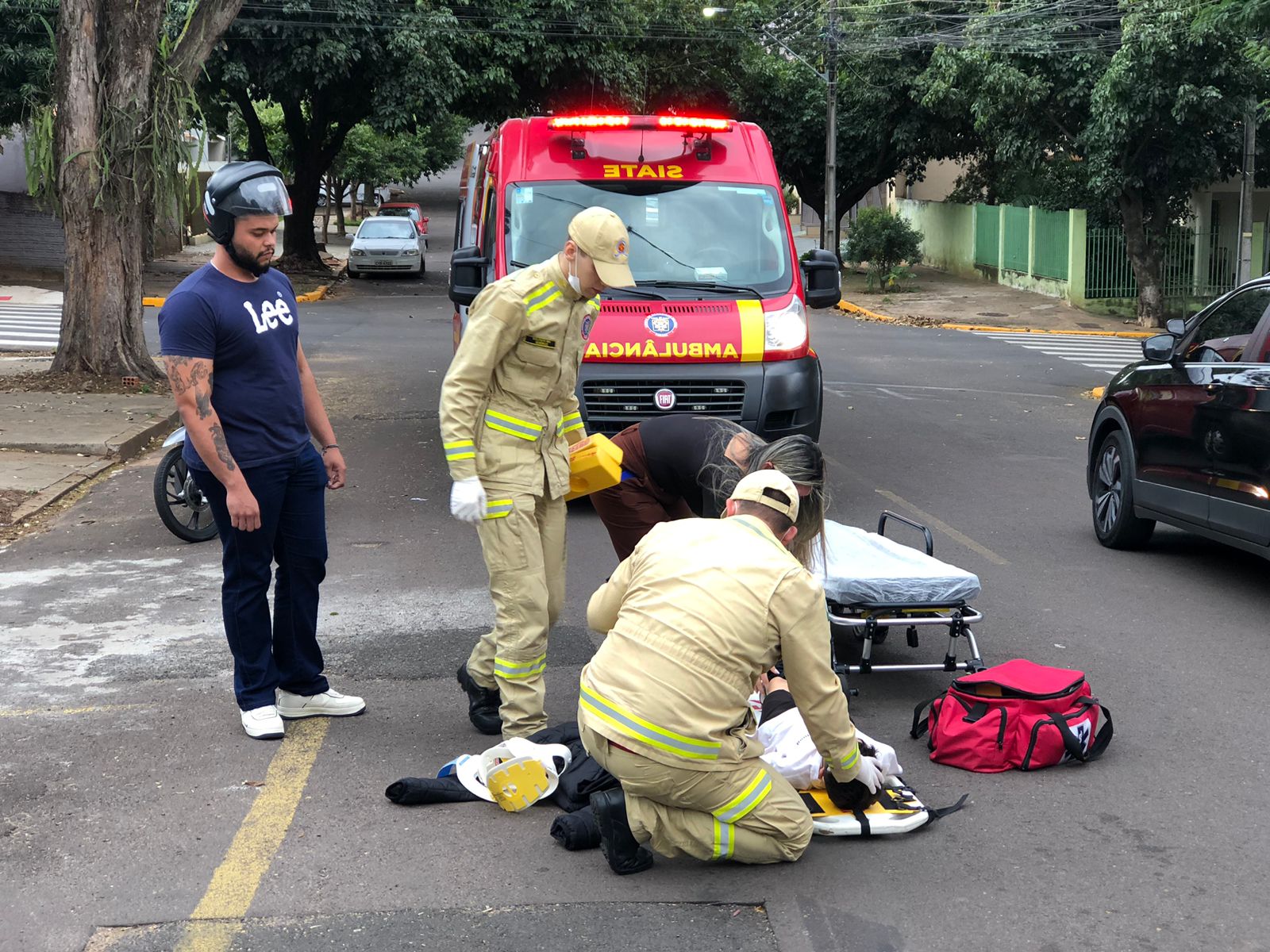 Menino de 7 anos é atropelado ao correr atrás de bola na Zona III, em Umuarama