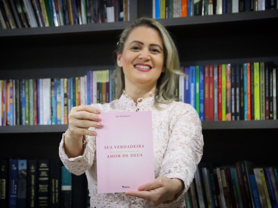 Jaci Zamberlan lança livro sobre identidade em Deus neste sábado em Umuarama