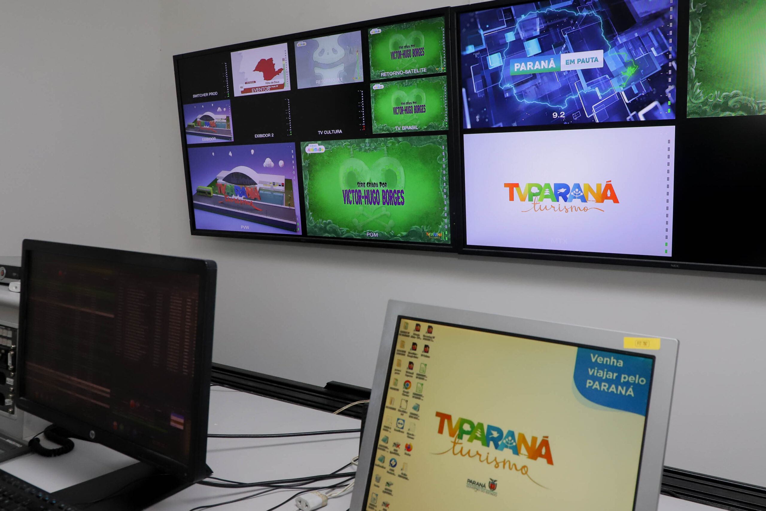 Jornal Ilustrado - TV Paraná Turismo inaugura uma nova unidade de transmissão em Umuarama