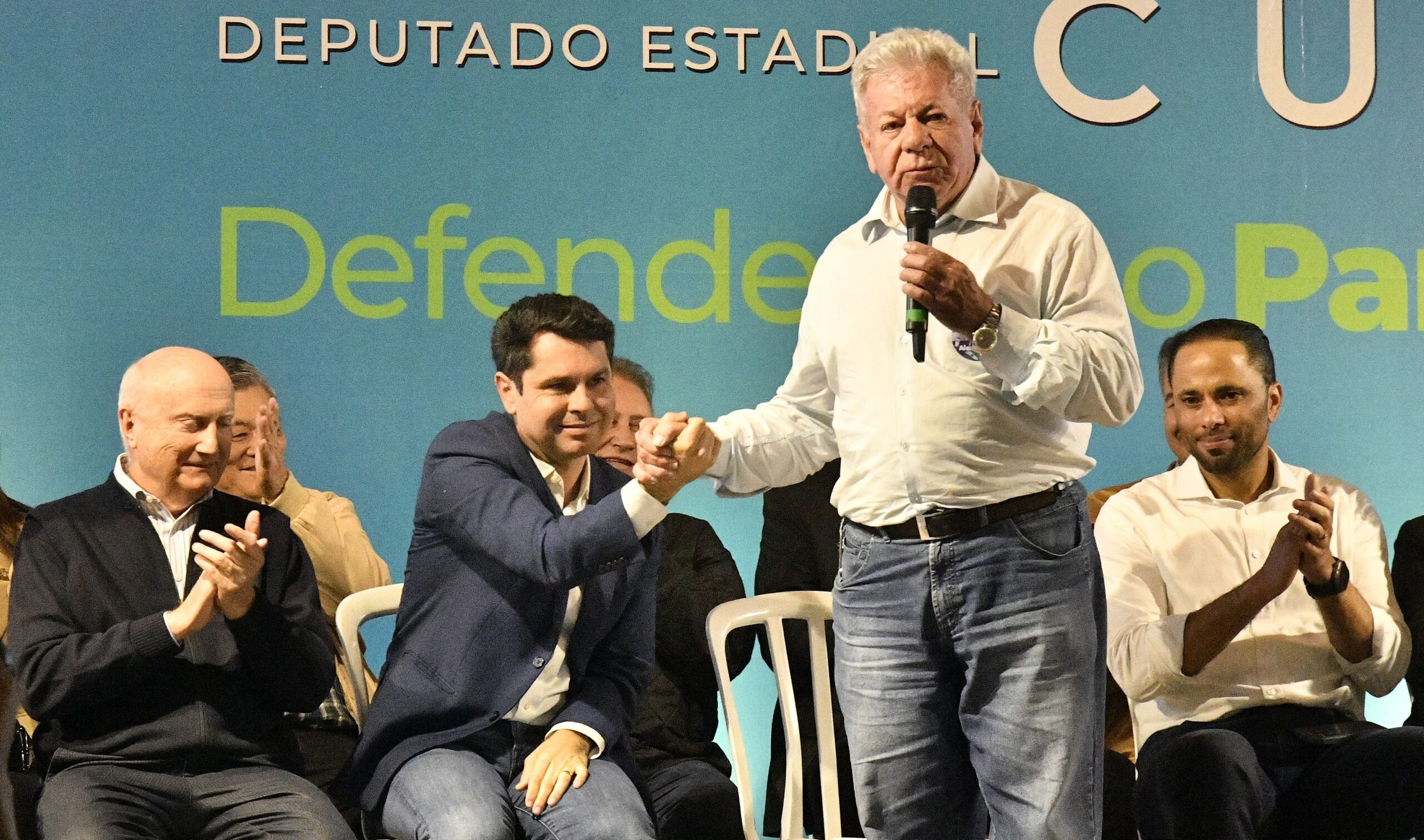 Prefeito Fernando Scanavaca recebe o presidente da ALEP deputado estadual Alexandre Curi