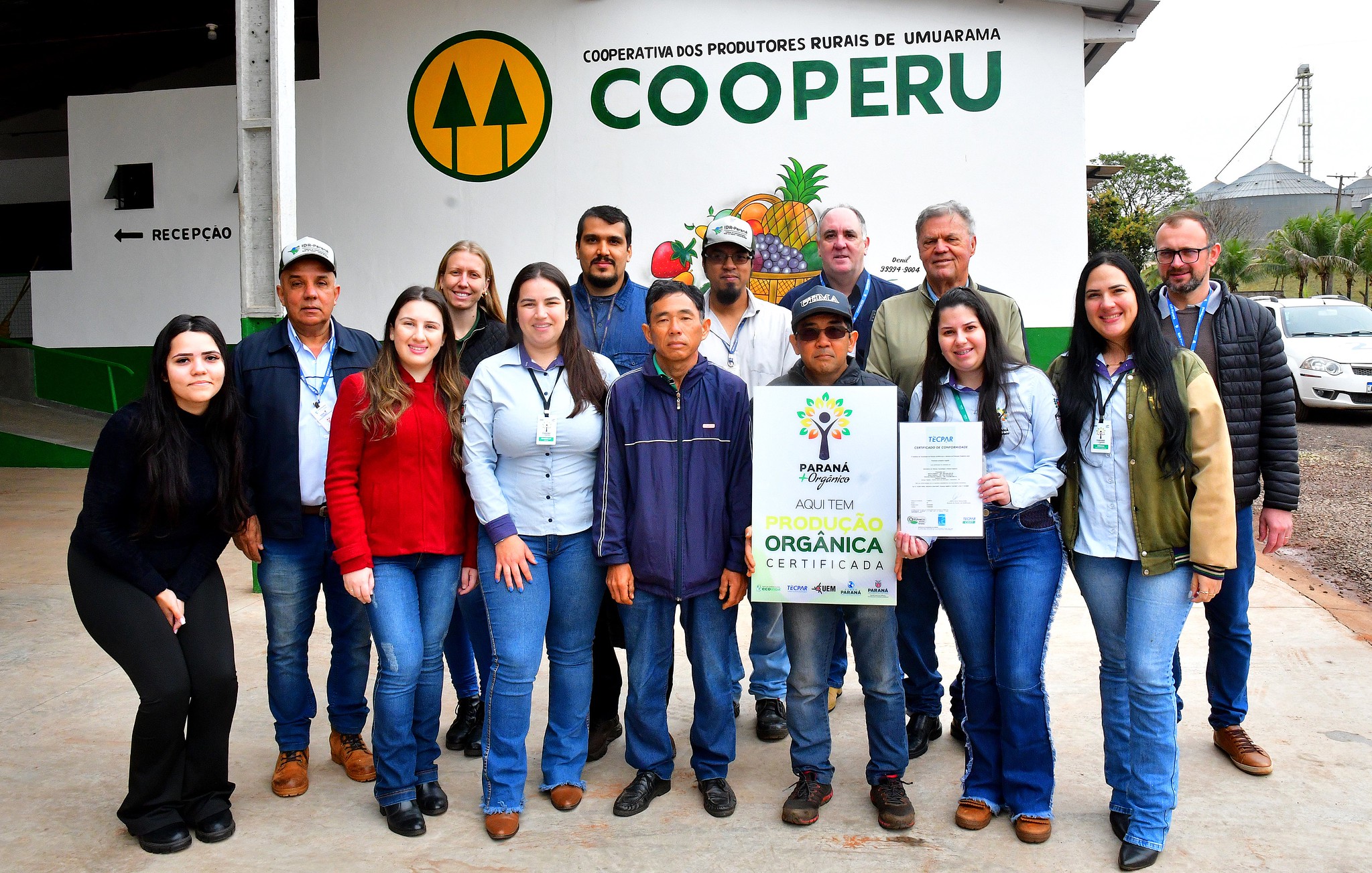 Produção orgânica cresce em Umuarama com nova certificação