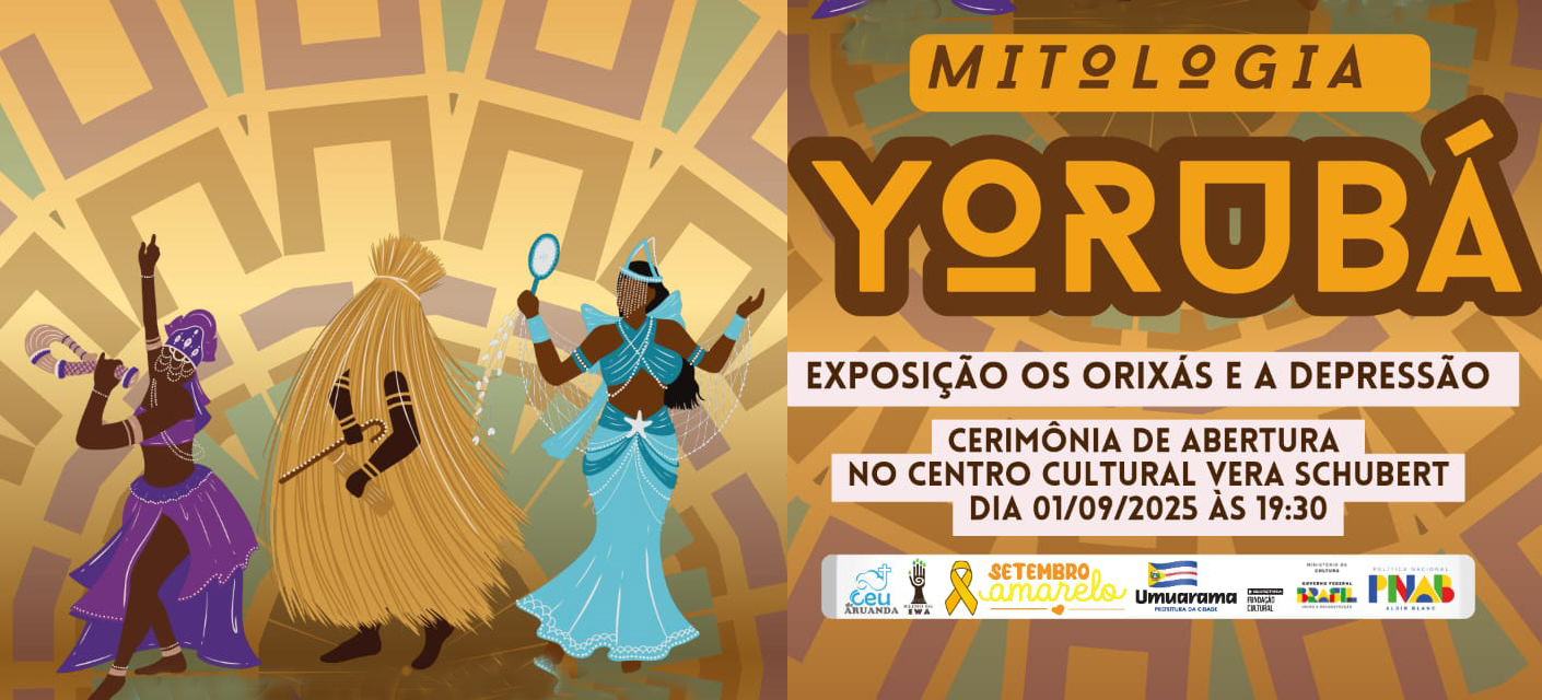 Exposição de cultura afro em Umuarama irá abordar saúde mental