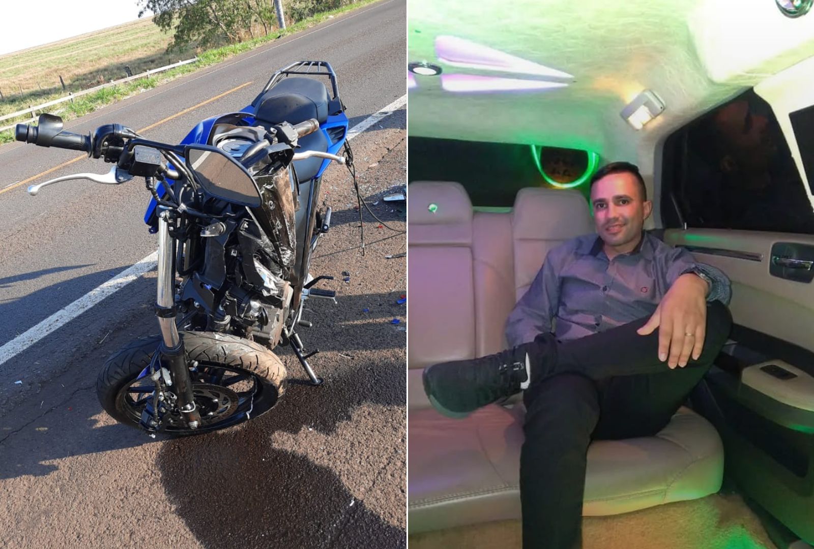 Motociclista de 40 anos segue em estado grave na UTI após acidente na PR-323