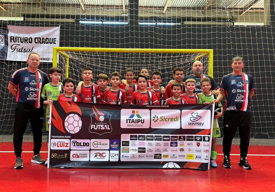 Jornal Ilustrado - Altônia Futsal retorna ao cenário estadual com destaques nas categorias de base